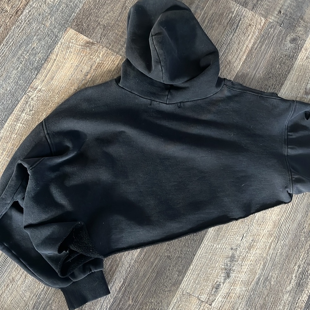 Asymmetrical Distressed Hoodie - Picture 6 of 6